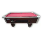 Professional Pool Table for Home, Clubs & Game Rooms Red