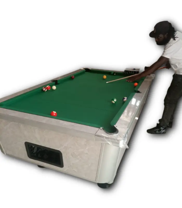 8 Professional Pool Table for Home, Clubs & Game Rooms Green - Image 1
